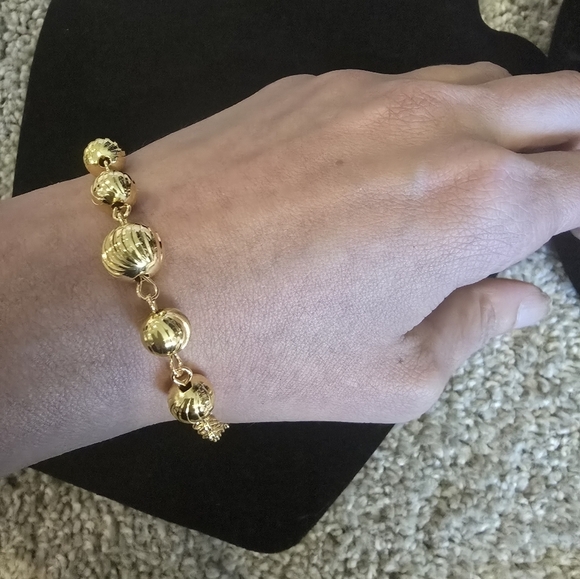 21kgp Duabi Jewelry Elegant Gold Bracelet - Picture 8 of 11